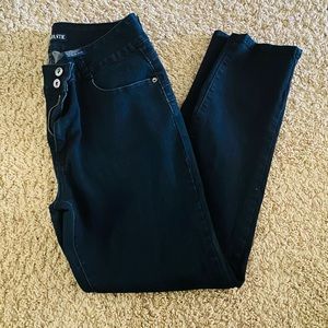 Dark blue skinny jeans